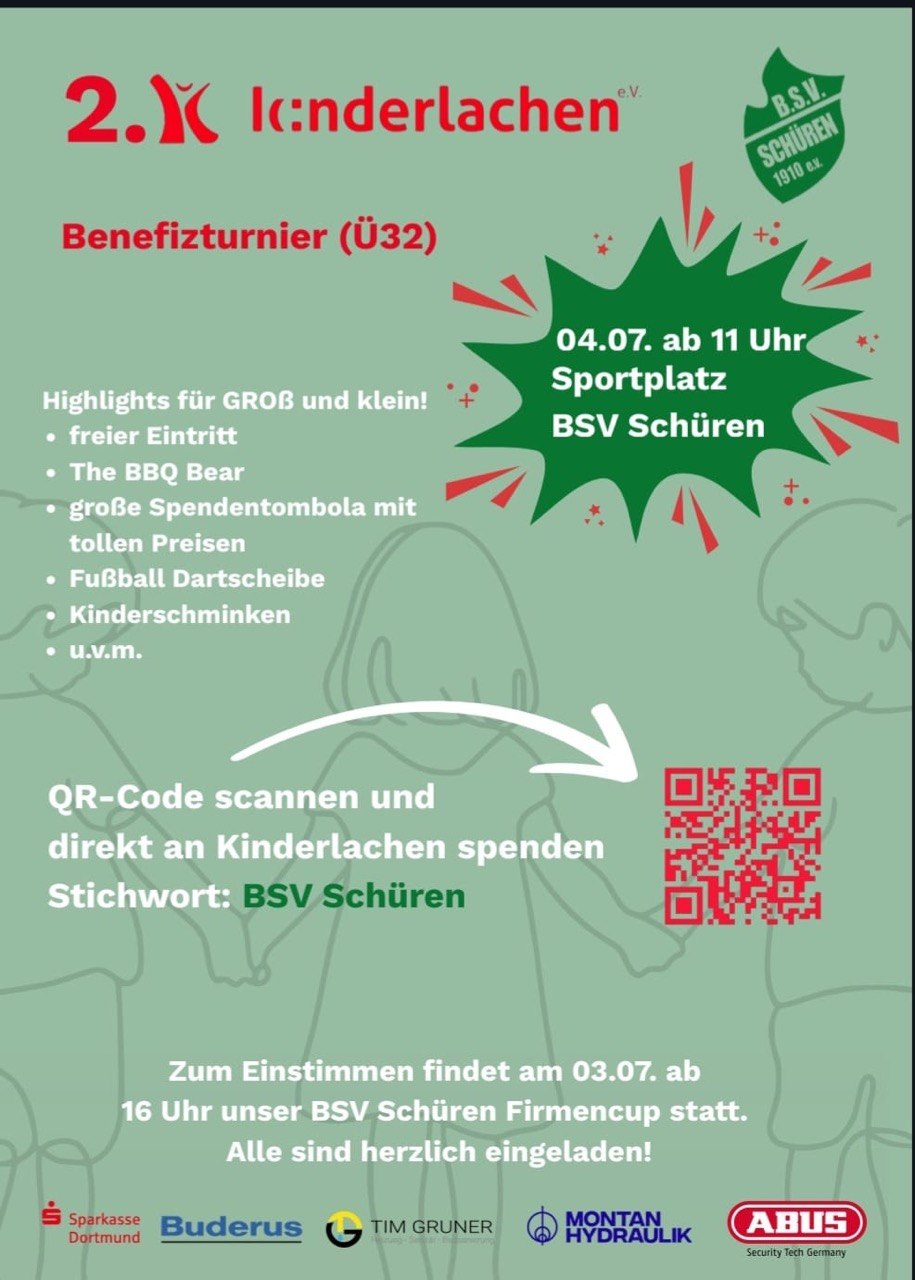 2. Kinderlachen Benefizturnier 2026