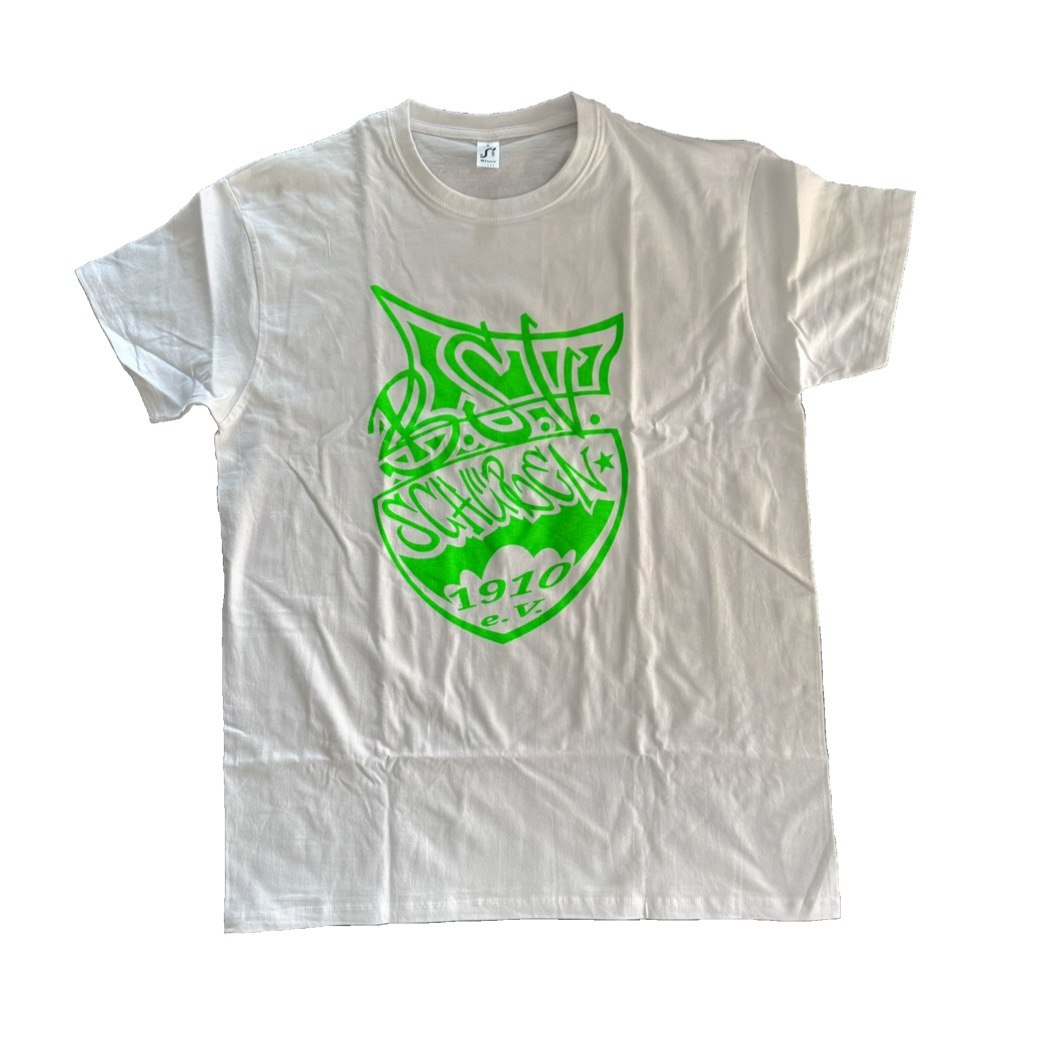 BSV T-Shirt, BSV-Young-Logo, neongrün