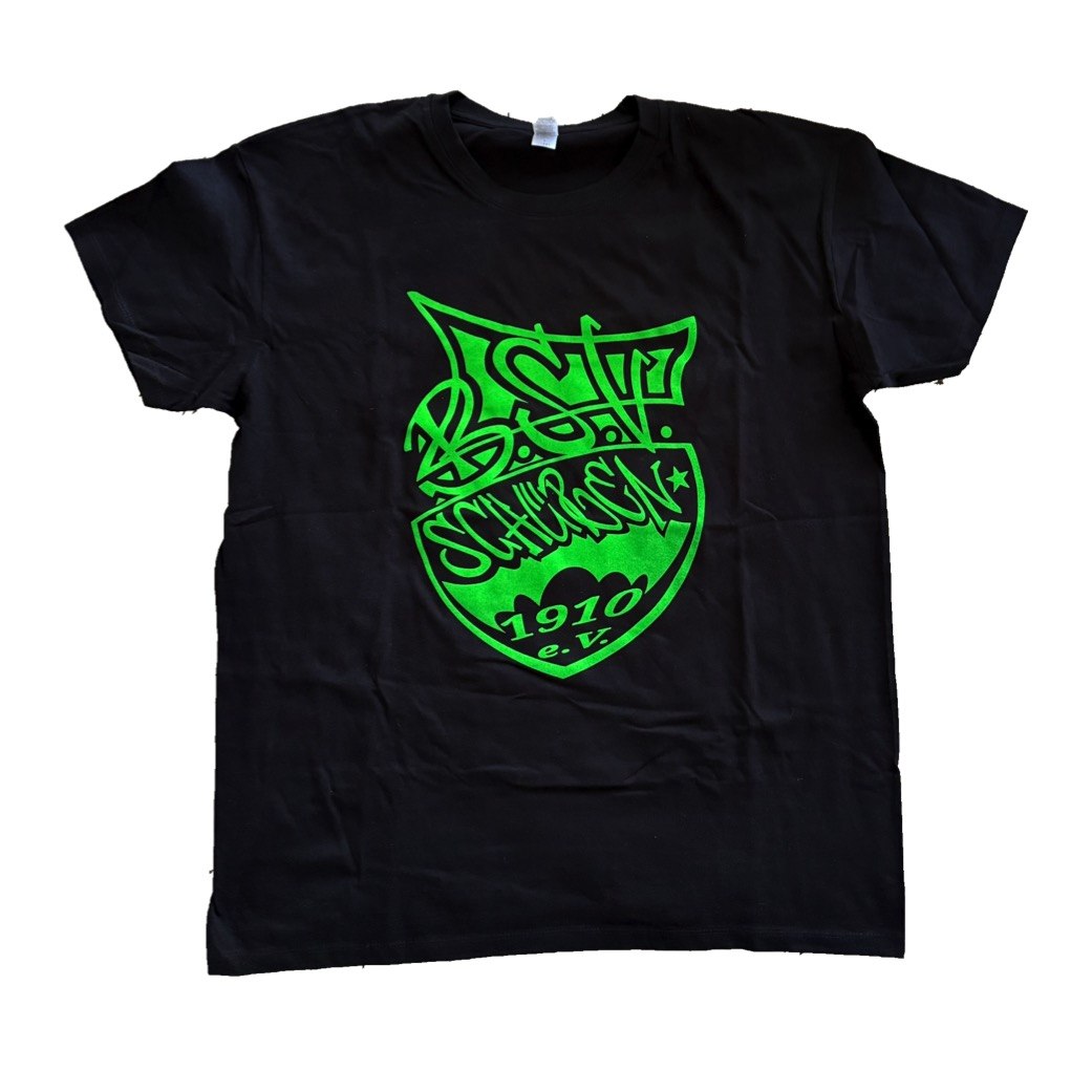 BSV T-Shirt, BSV-Young-Logo, neongrün